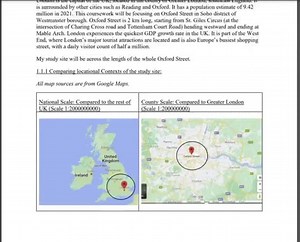 58/60 AQA Geographie A-Level NEA (Coursework) Examplar - Etsy.de