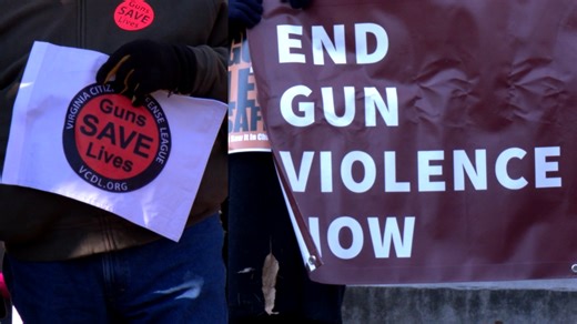Lobby Day at the Capitol draws hundreds for and against stricter gun control laws