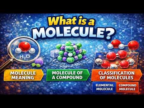 What is a Molecule? | Molecules of Compounds Explained | Pure & mixed substances | Home Revise