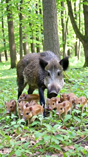 Wild Boar Sound in Nature – The Raw Voice of the Forest ! #original #birdsong #birdsongs #animals