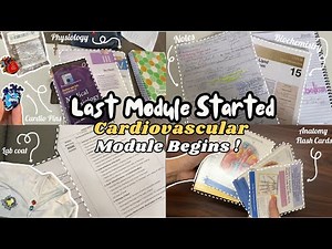 Last Module of MBBS 1st Year Begins | CVS Module | MBBS Study Vlog | JSMU Vlog