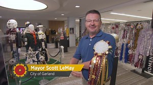 Step into the heart of Texas tradition with MUMENTOUS: Football, Glue Guns, Moms, and a Super-Sized High School Tradition. The exhibit showcases the evolution of high school homecoming mums, Texan culture, and the role of women as tradition keepers. The exhibit at City Hall runs through October 12. More details at Visit Garland, TX. Downtown Garland District Garland Cultural Arts Downtown Garland Garland ISD | City of Garland, Texas Government