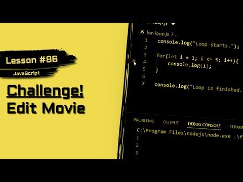 JavaScript For Beginners #86 | Edit Your Movie Watchlist