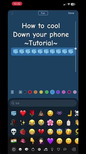 How to cool down your phone tutorial!🧊🥶