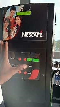 how to setup Nescafé machine📉🛠️ #operator #nescafe #machine