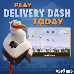 Take aim with #STORKS Delivery Dash! Play now: storksdeliverydash.com | Storks Movie
