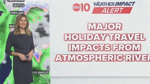 California Weather | Atmospheric river brings heavy rain and Sierra snow