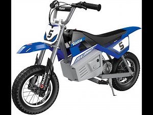 Review: Razor MX350 Dirt Rocket Electric Motocross Bike – Blue, Kids 10-12 Inch Wheels