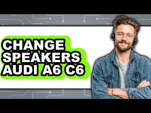 How To Change Speakers Audi A6 C6 - Step By Step