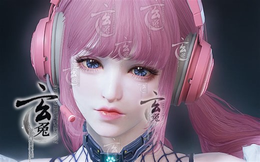 【永劫无间】谁能拒绝粉色机甲喵呢！沈妙捏脸 桑桑 玄兔捏脸 抽送福利