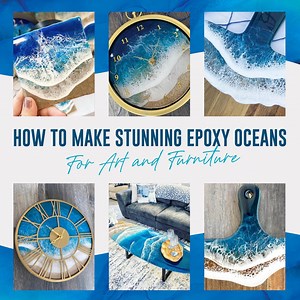 How to Make Stunning Epoxy Resin Ocean Waves - Etsy