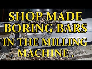 SHOP MADE TOOLING . BORING BAR HOLDERS . Part 2