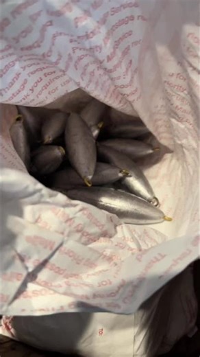 Yey! My sinkers arrived #sinker #fishingweights