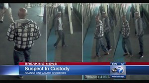 CTA Orange Line robbery suspect in custody, police say