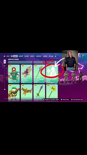 Jeff Stein Joins Fortnite: South Park Emote Experience