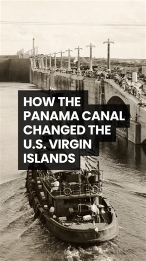 When the Panama Canal opened, it didn’t just connect two oceans — it changed the fate of the Danish West Indies. | Shani D.