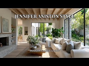 Inside Jennifer Aniston’s Stunning LA Home | Modern Luxury Real Estate & Classic Style