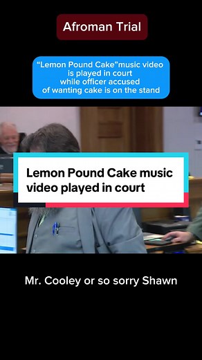 Lemon Pound Cake Video Played in Afroman Trial