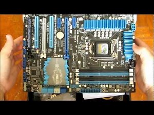 Unboxing the ASUS P8Z77-V Pro/Thunderbolt motherboard @ OCWORKBENCH