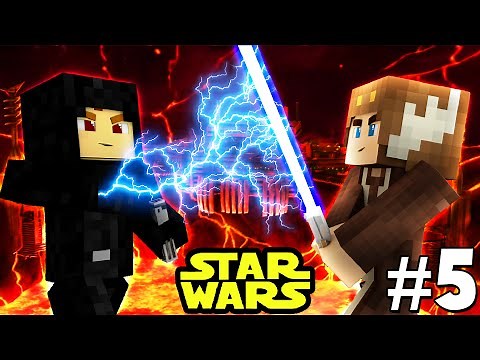 Minecraft STAR WARS - JEDI VS SITH FINAL BATTLE! #5 (Minecraft Roleplay)