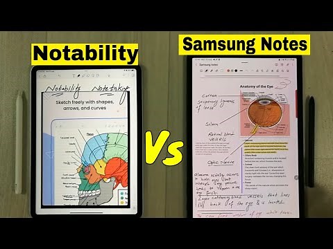 Notability Vs Samsung Notes | Note Taking Apps Comparison With Exclusive Features