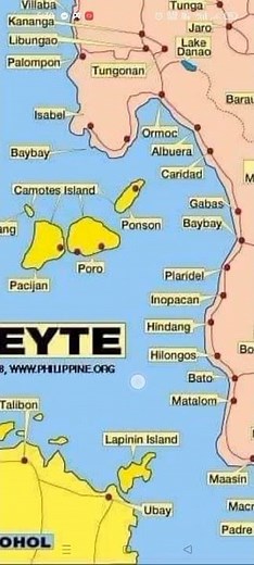leyte map saan Lugar nyo dyan #shorts #short