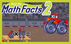 【儿童英语】数学启蒙动画-乘除法(4x4~6x12)-(level 2分节版)-(Meet the math facts)