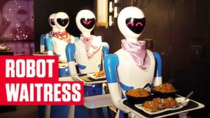 640K views · 1.5K shares | On #MadrasDay, explore the ‘restaurant of future’! This restaurant in Chennai is India’s first to hire robots as waiters to serve food. #OMGIndia | HISTORY | Facebook