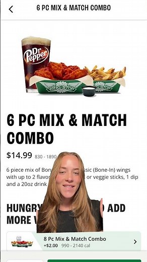 Best Starter Wing Order