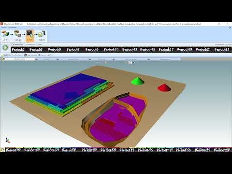 GEOVIA MINESCHED SURFACE SCHEDULING