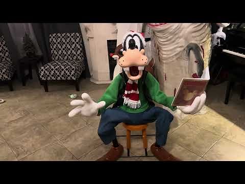 Home Depot Christmas 2025 Goofy Animatronic All Phrases (First Look)
