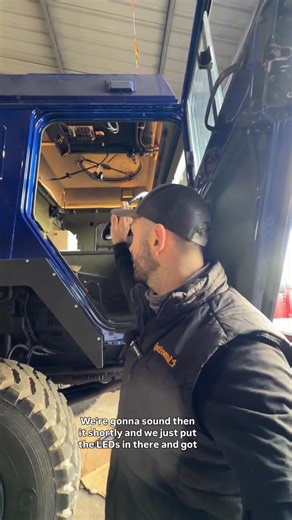 Week two progress report It’s all hands on deck as the fit out picks up pace with the bathroom detailing nailed, water tank down and attention now turns to running some first fix cabling and pipework Outside fabrication has started for bespoke lockers and winch mounts, whilst the cab makes the best progress with the horns done, controls moved, lights up and sound deadening to come next week Also next week is the joinery items final measures and the start of the UFH heated walls…yes you read that