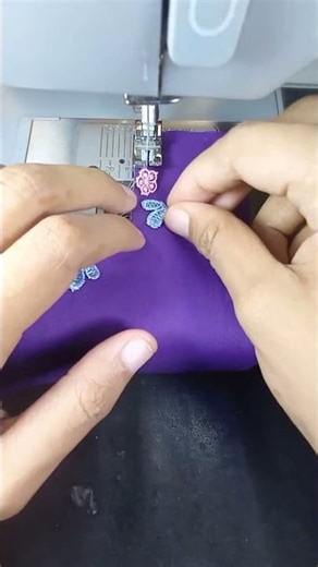 best sewing tips and trick for lace design stitching #feed #shortsfeed #shorts