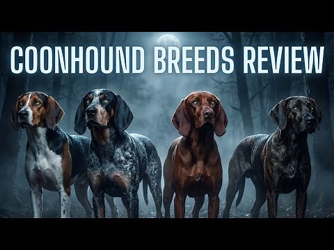 6 Coonhound Breeds Explained: One of Them Hunts Bears