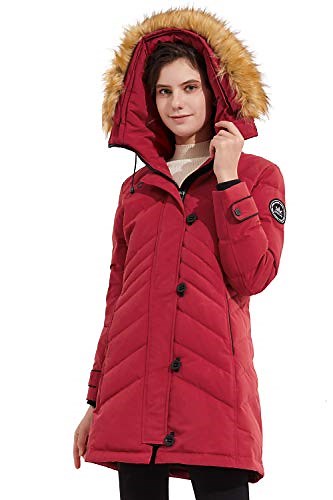 Orolay Women's Quilted Down Jacket Winter Coat