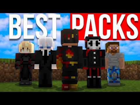 Top 5 BEST Minecraft Youtuber Texture Packs