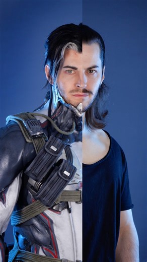 Laura Jansen on Instagram: "We did it! After three month of work our Arthur cosplay is finally done. This was such an amazing and challenging project and we are super proud how it turned out. Thank you SO much Digital Extremes in trusting in us and our work, we can’t wait to bring Arthur to TennoCon! Three month of 3D modeling, printing, sanding, mold making with toooons of silicone, painting, weathering, assembling... and crying. I know I say this all the time when I finish a project, but THIS 