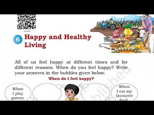 Happy and Healthy Living(chapter –6) class-4th ll New NCERT EVS Book The Wondrous World #class4