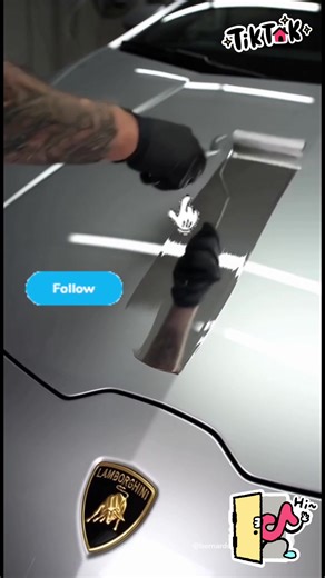 Revolutionary Liquid Chrome Finish for Lamborghini