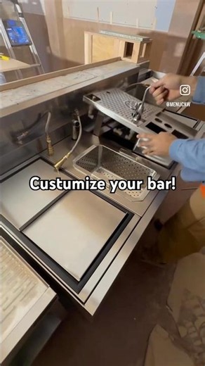Don’t like you bar set up? #bar #barsetup #bartender