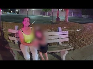 VIDEO: Police come across Albuquerque woman with unclothed baby, threatening harm