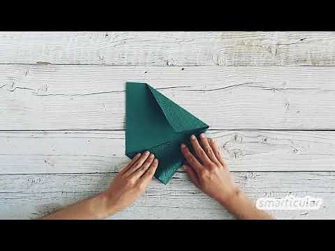 Briefumschlag falten ohne Kleben