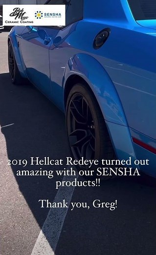 Dodge Hellcat Redeye 2019 | Transformed by Bob Moses Ceramic Coating 【Bob Moses – SENSHA USA】