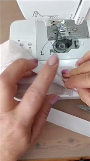 apply elastic to trousers #sewing #fashionsewing