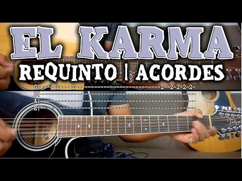 Tutorial | El karma | Ariel Camacho | Requinto | Acordes | TABS
