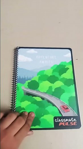 new classmate pulse spiral notebook #128rupees#artistickanha