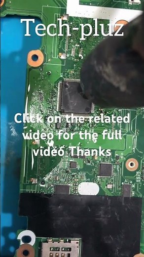 How to Remove Surface Mount Components (SMC) – Easy Rework Tutorial #laptoprepair #repair #viral