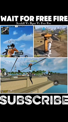 "Ultimate Battle Royale showdown! 勞 SCRAFALL 路‍♂️, BGMI , or Free...