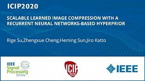 SCALABLE LEARNED IMAGE COMPRESSION WITH A RECURRENT NEURAL NETWORKS-BASED HYPERPRIOR