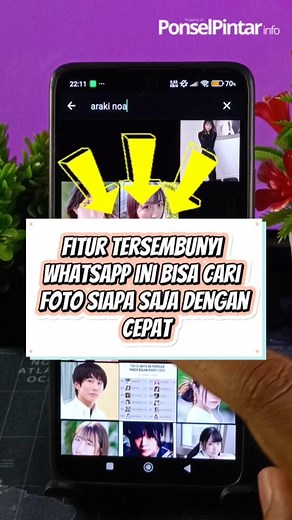 35K views · 221 reactions | fitur tersembunyi WhatsApp ini bisa cari foto siapa saja dengan cepat #trikandroid #tipsdantrik #android #tutorial #fyp #tipswhatsapp #whatsapptips #trikwhatsapp #tutorialwhatsapp #whatsapp #trikwa | Ponsel Pintar info | Facebook